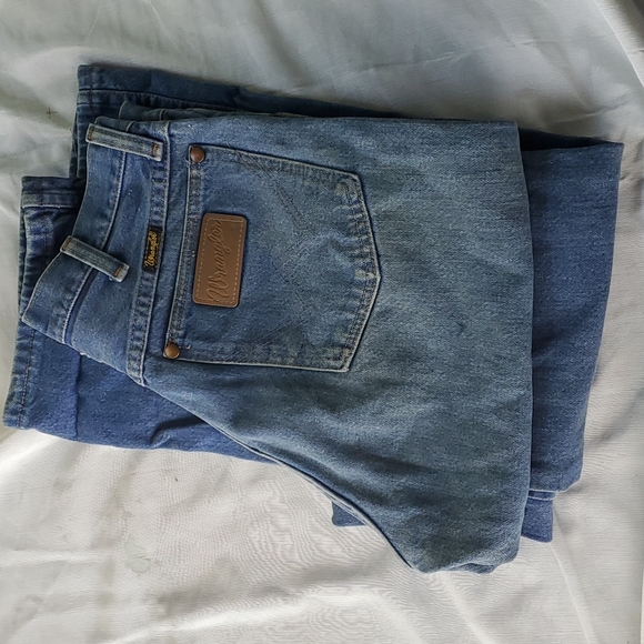 Wrangler straight fit denim jeans sz30x33 - Picture 3 of 3